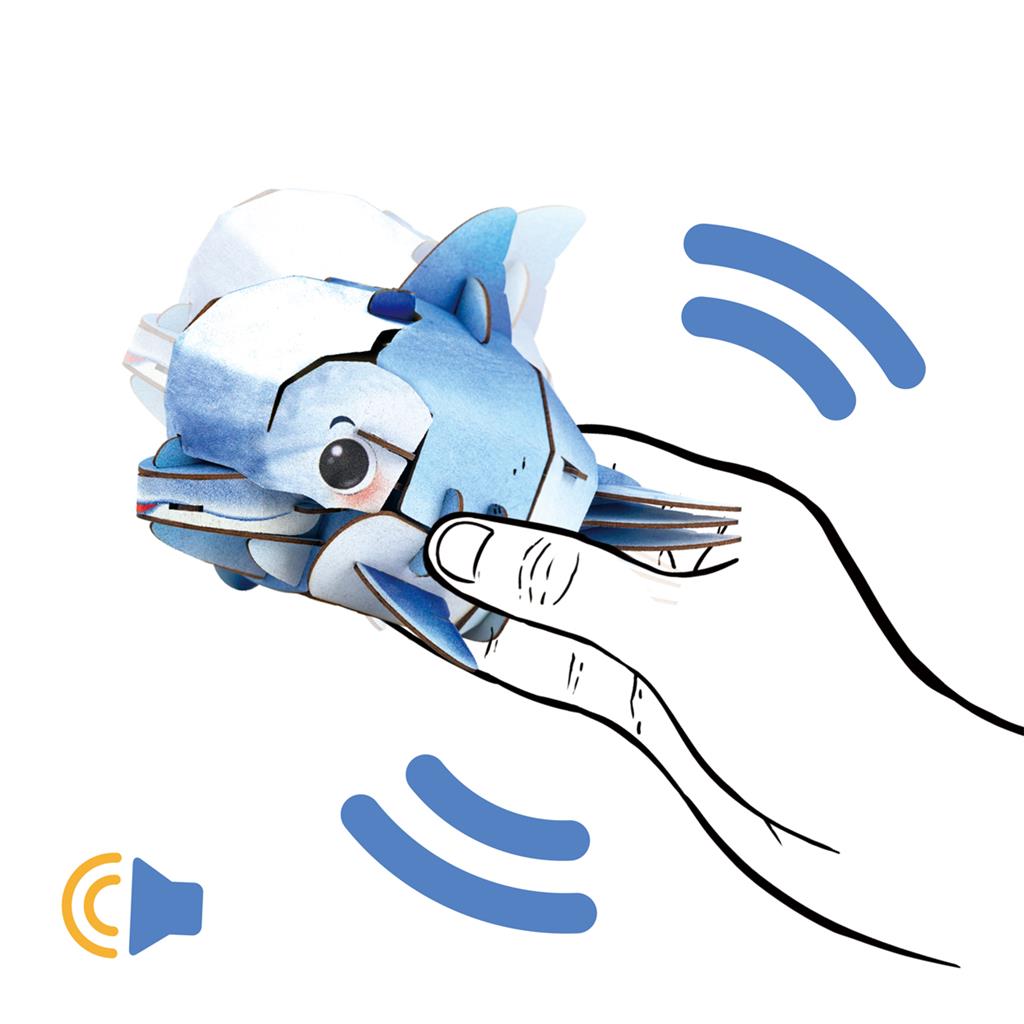 Puzzle 3D Construction - Dauphin