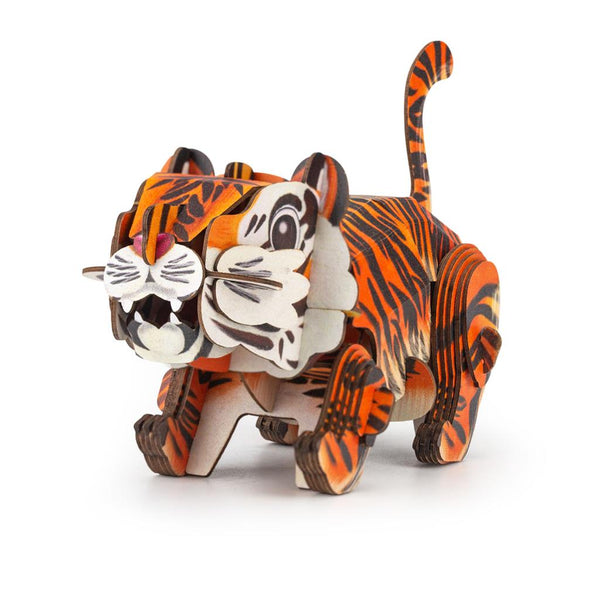 3D-puzzelconstructie - Tijger