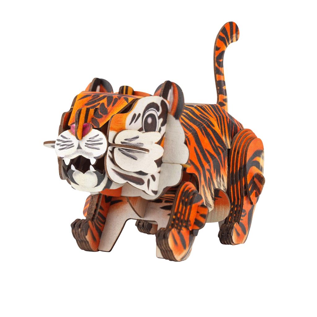 Puzzle 3D Construction - Tigre
