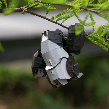 Puzzle 3D Construction - Gorille