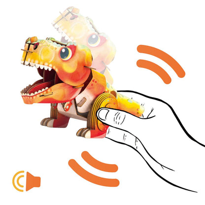 3D Puzzle Construction - Tyrannosaurus Rex