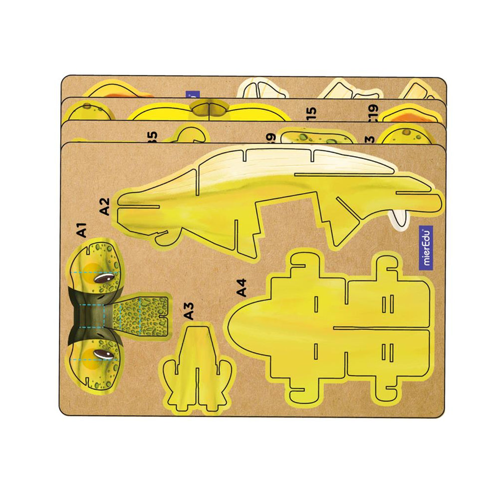 3D-puzzelconstructie - Stegosaurus
