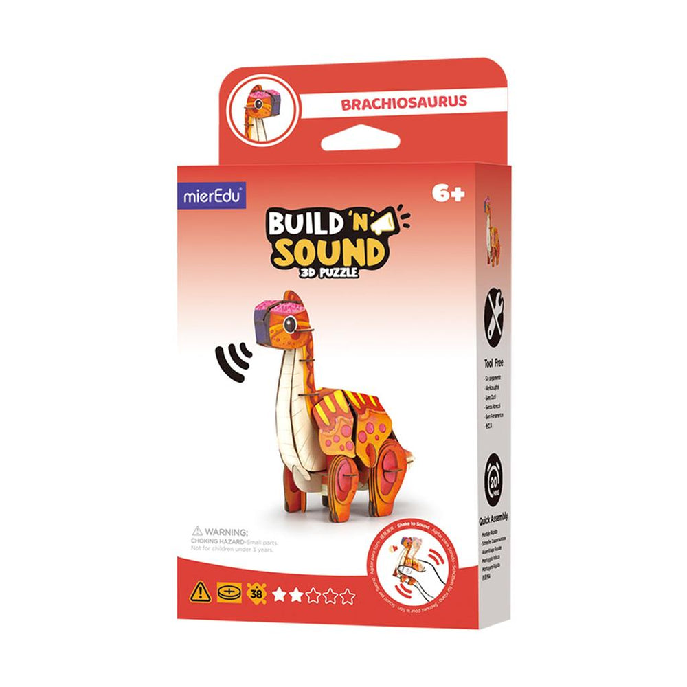 3D Puzzle Construction - Brachiosaurus