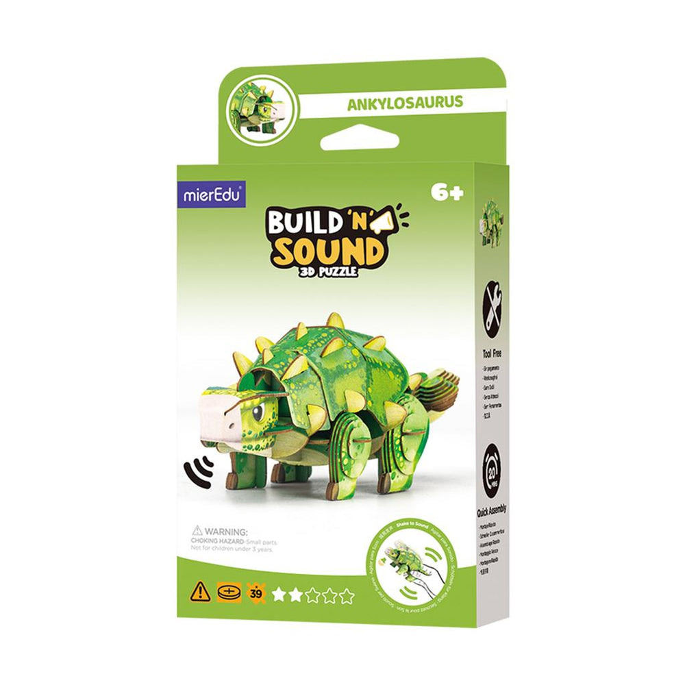 Puzzle 3D Construction - Ankylosaure