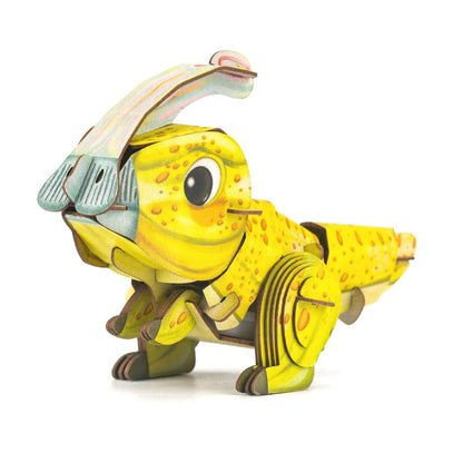 3D-puzzelconstructie - Parasaurolophus