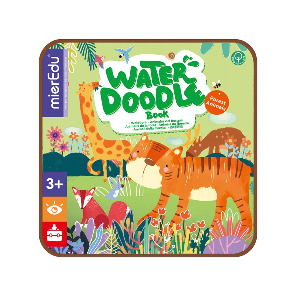 Peinture Magique à l'Eau - Animaux de la Forêt