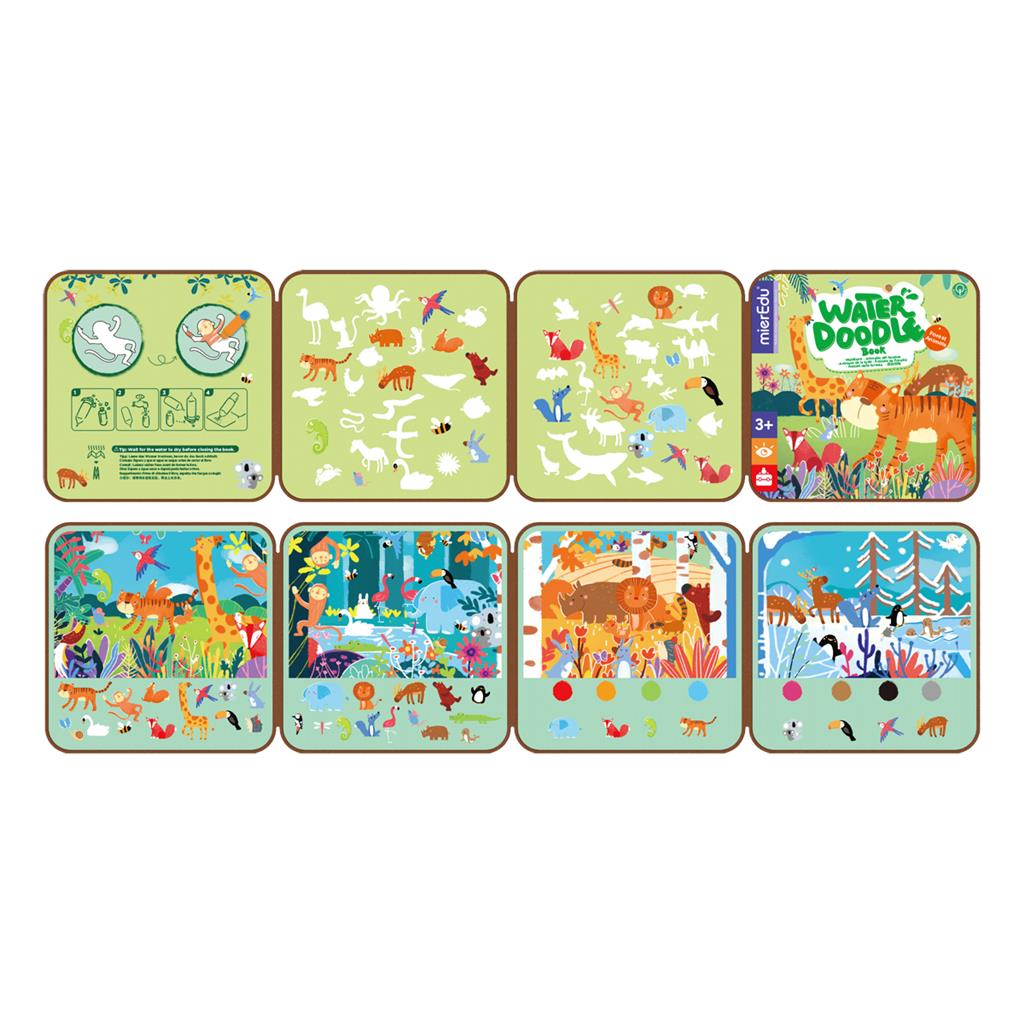 Magic Water Paint - Forest Animals