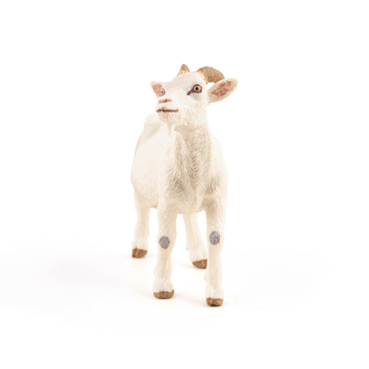 Figurine Chèvre blanche Papo - animal de la ferme