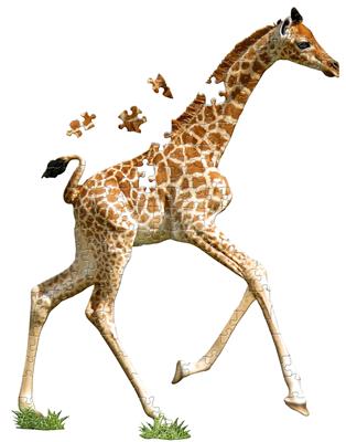 Puzzle I Am Lil' - Girafe