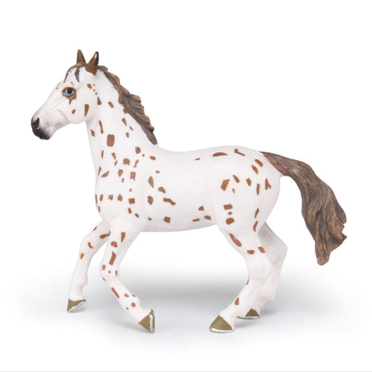 Brown Appaloosa Mare Figurine