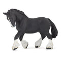 Black Shire Stallion Figurine