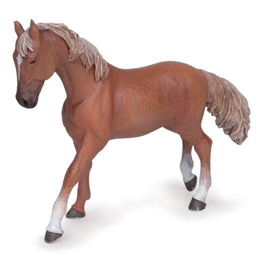 Chestnut Thoroughbred Mare Figurine