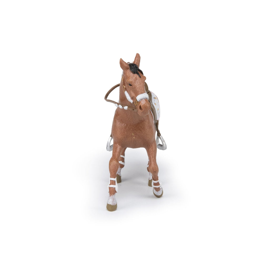 Fashion Winter Rider's Horse Figurine