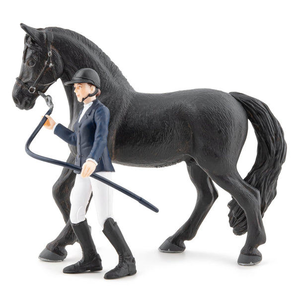 Figurine Pénélope et Blacky Papo - cheval