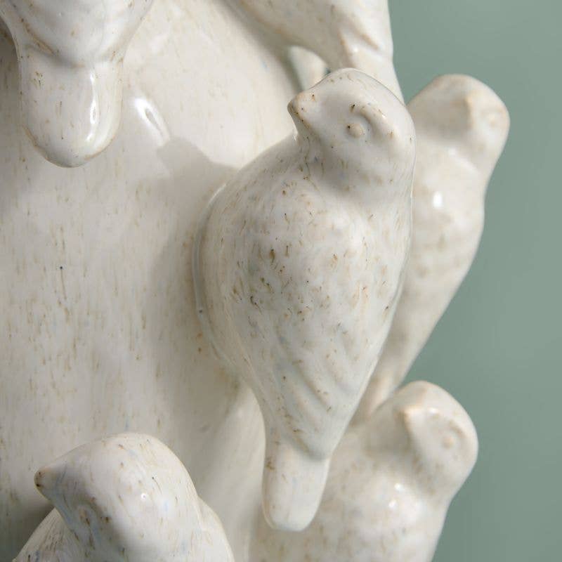 Vase M. Oisillon Blanc