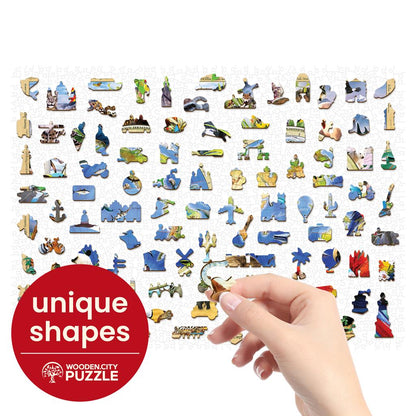 Puzzle - Animal Kingdom Map