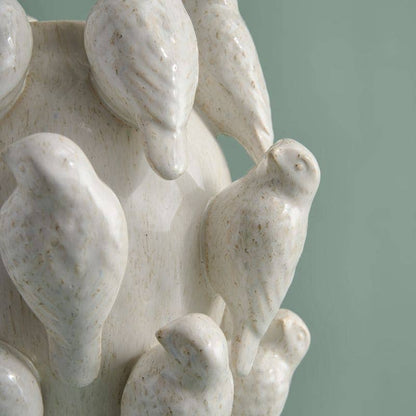 Vase M. Oisillon Blanc