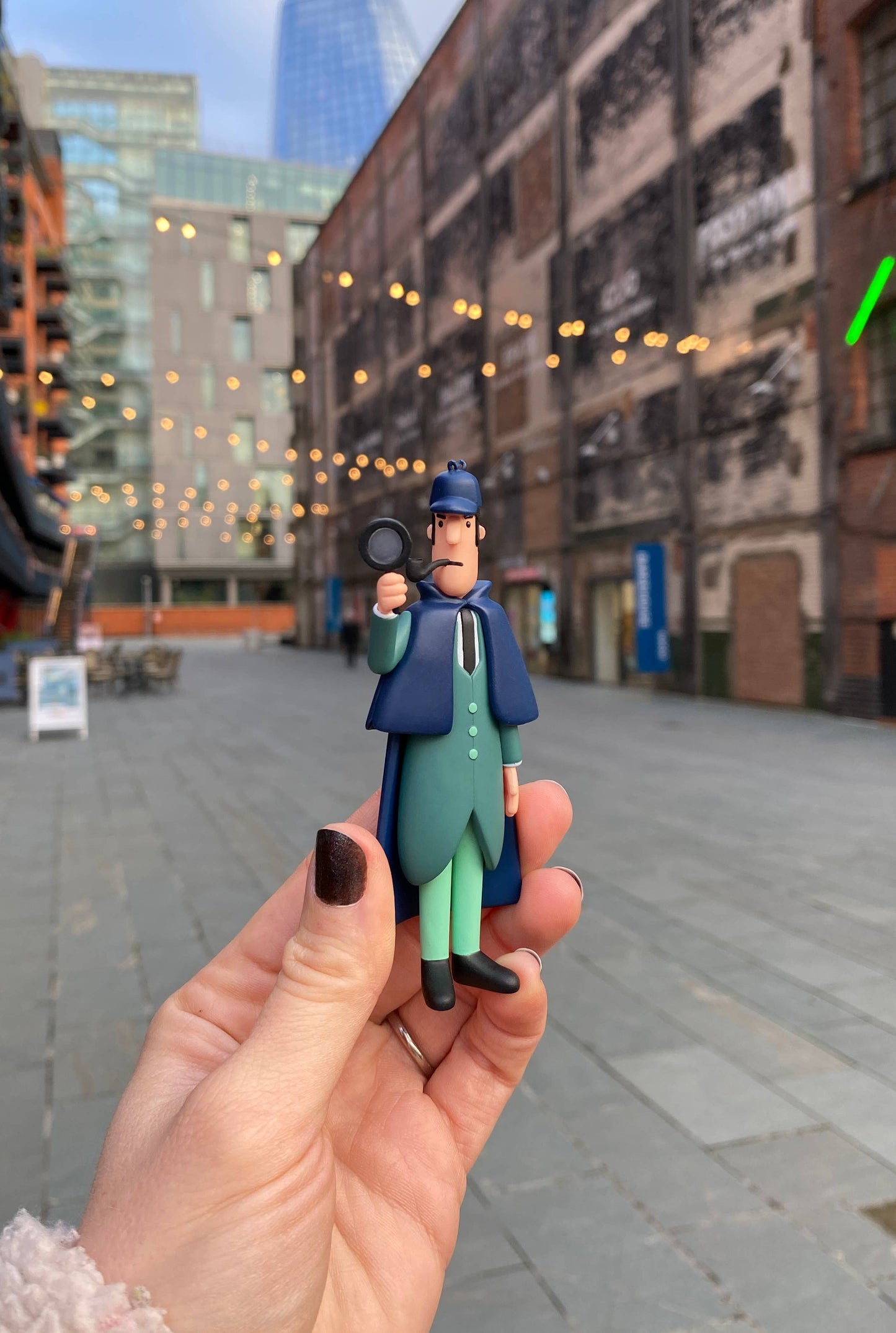 Sherlock - London collectible figurine for literary book lovers