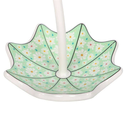 Plat à bibelots Parapluie Floral