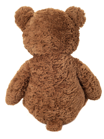 Brund Bear Plush Toy with Embroidered Paws