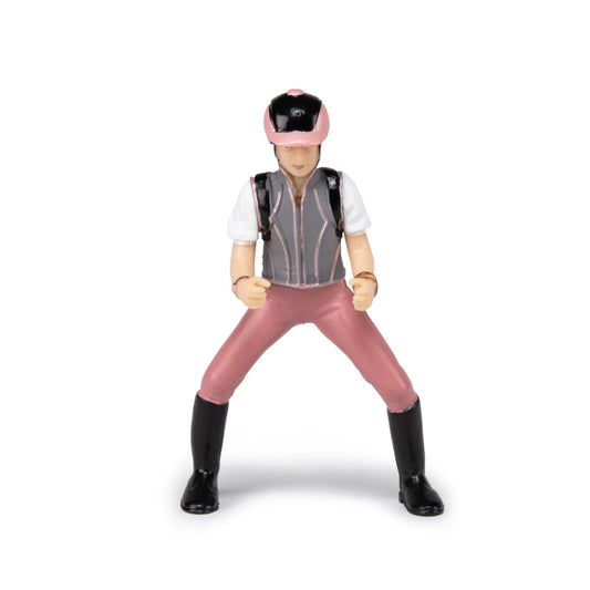 Fashionable Young Horse Rider Figurine