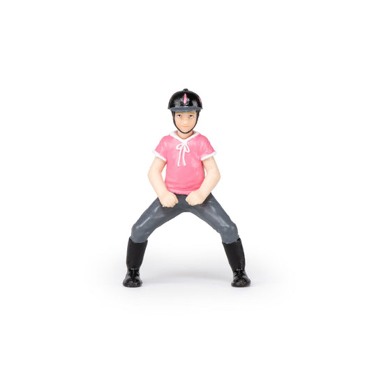 The Horseback Child Figurine