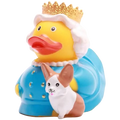Koningin Elizabeth Eend met Corgi