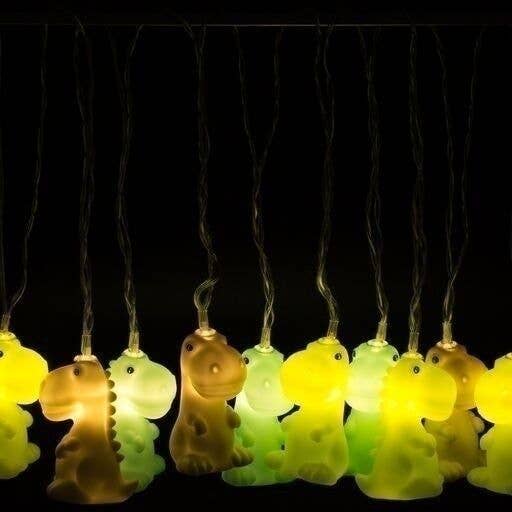 Guirlande Lumineuse LED Dinosaures Verts