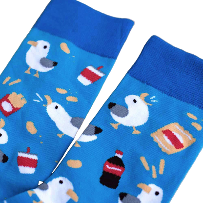 Socks - Seagulls and snacks