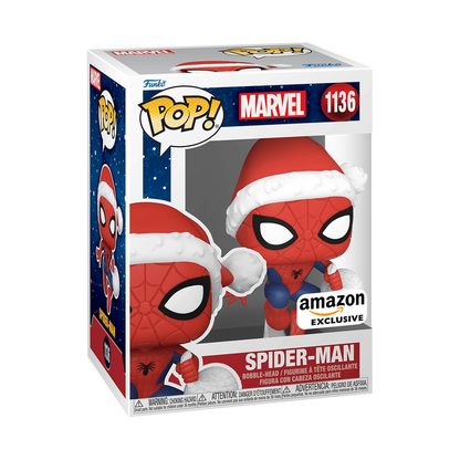 pop santa spider man 1136