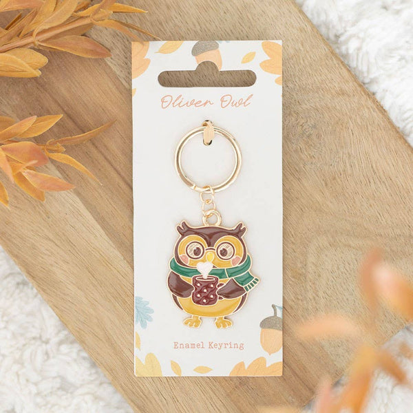 Keychain Autumn Oliver the Owl