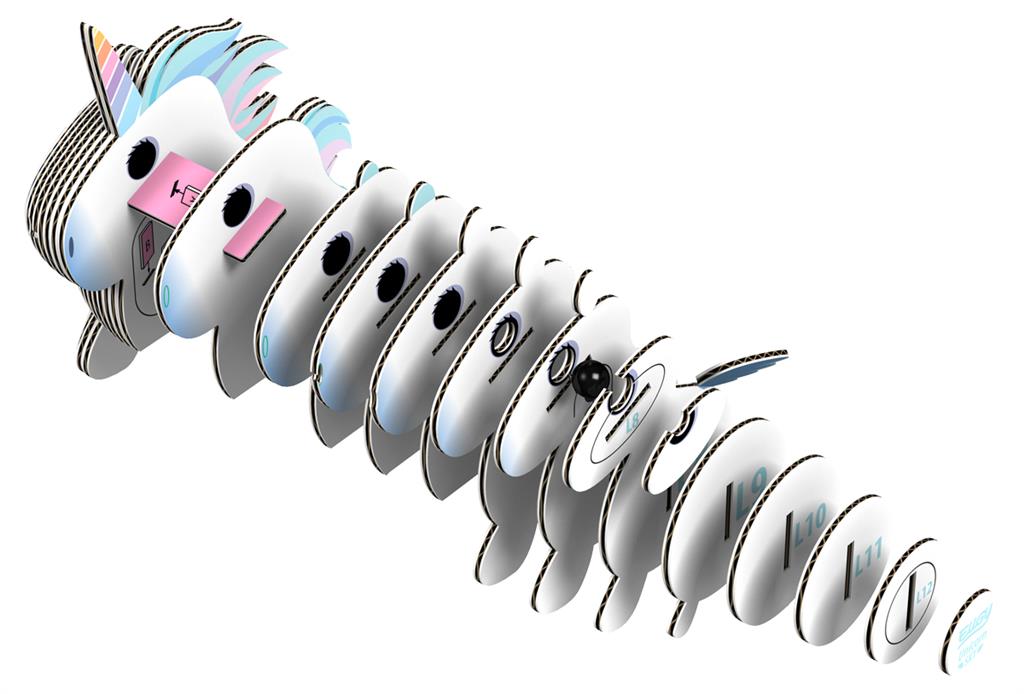 EUGY 3D – Himmelseinhorn