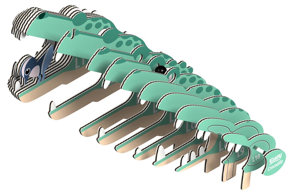 EUGY 3D - Crocodile