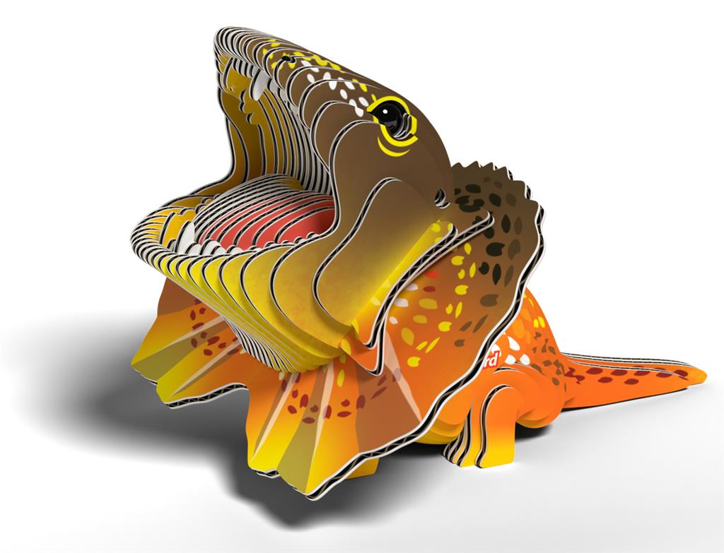 EUGY 3D - Lézard à collerette