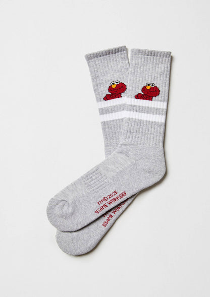 BeSesameStreet Elmo Street Socks