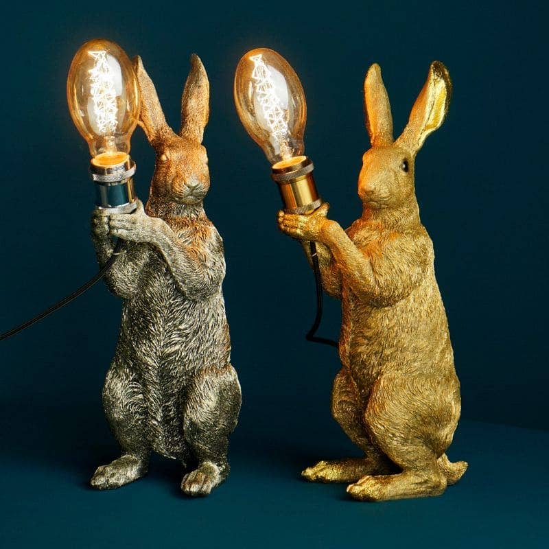 Lampe de table Lapin Meister Lampe, Argent