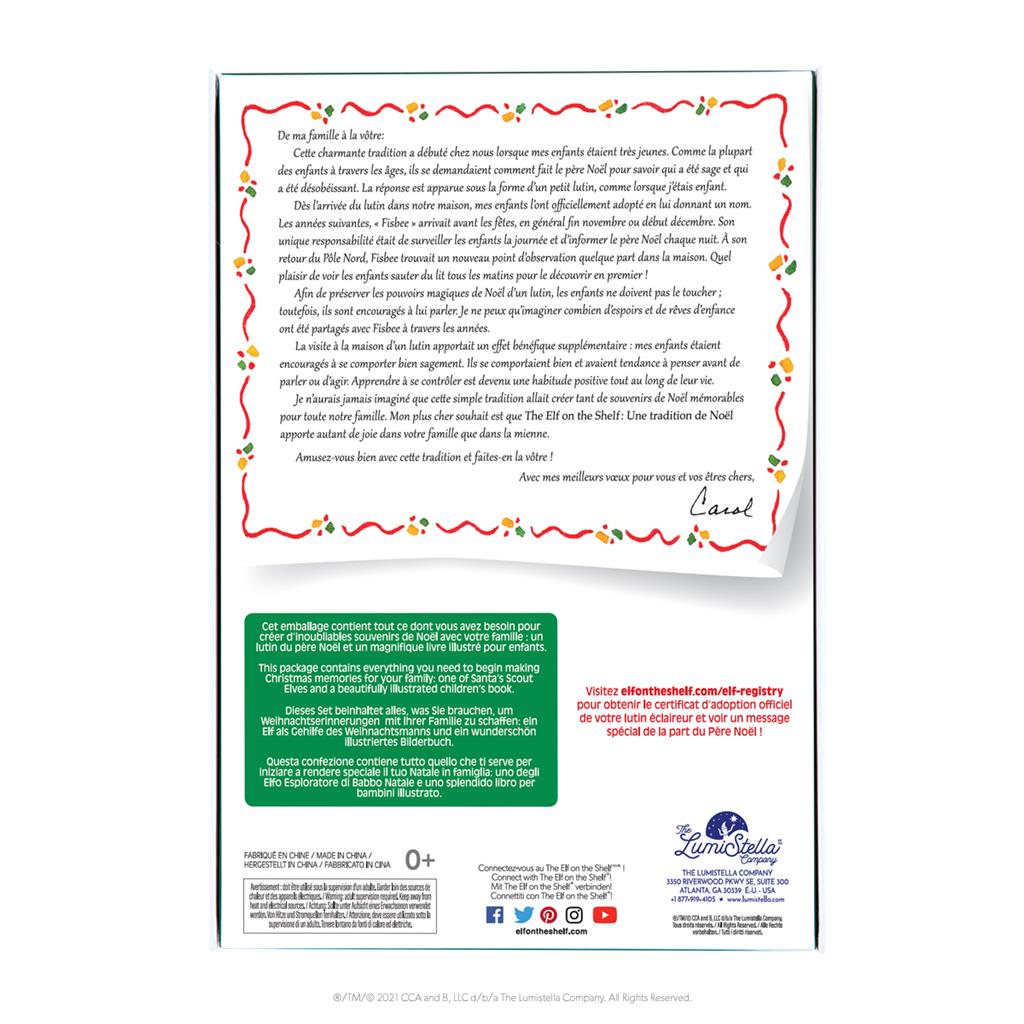 The Elf On The Shelf - French Boy