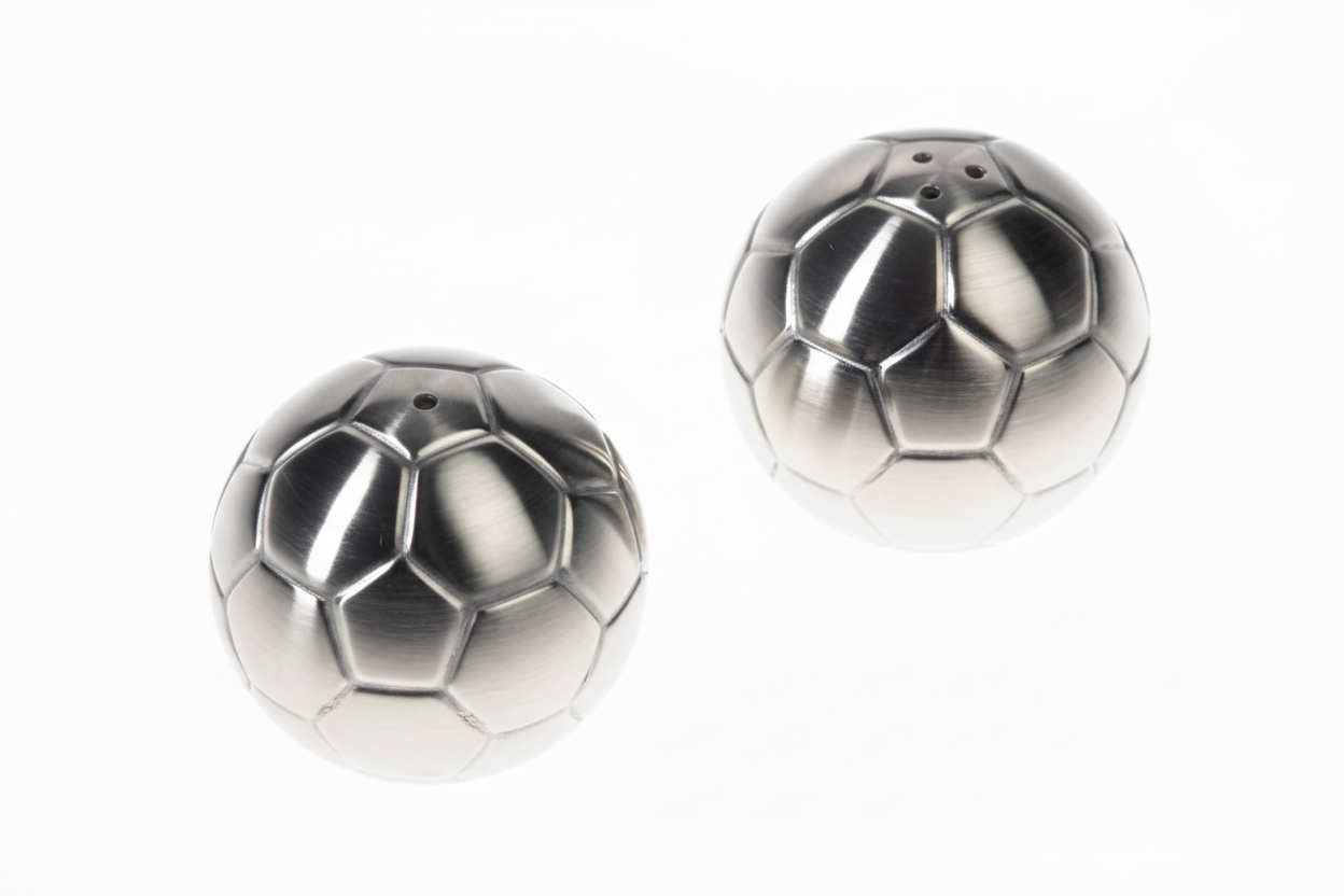 Salt and pepper football balloon