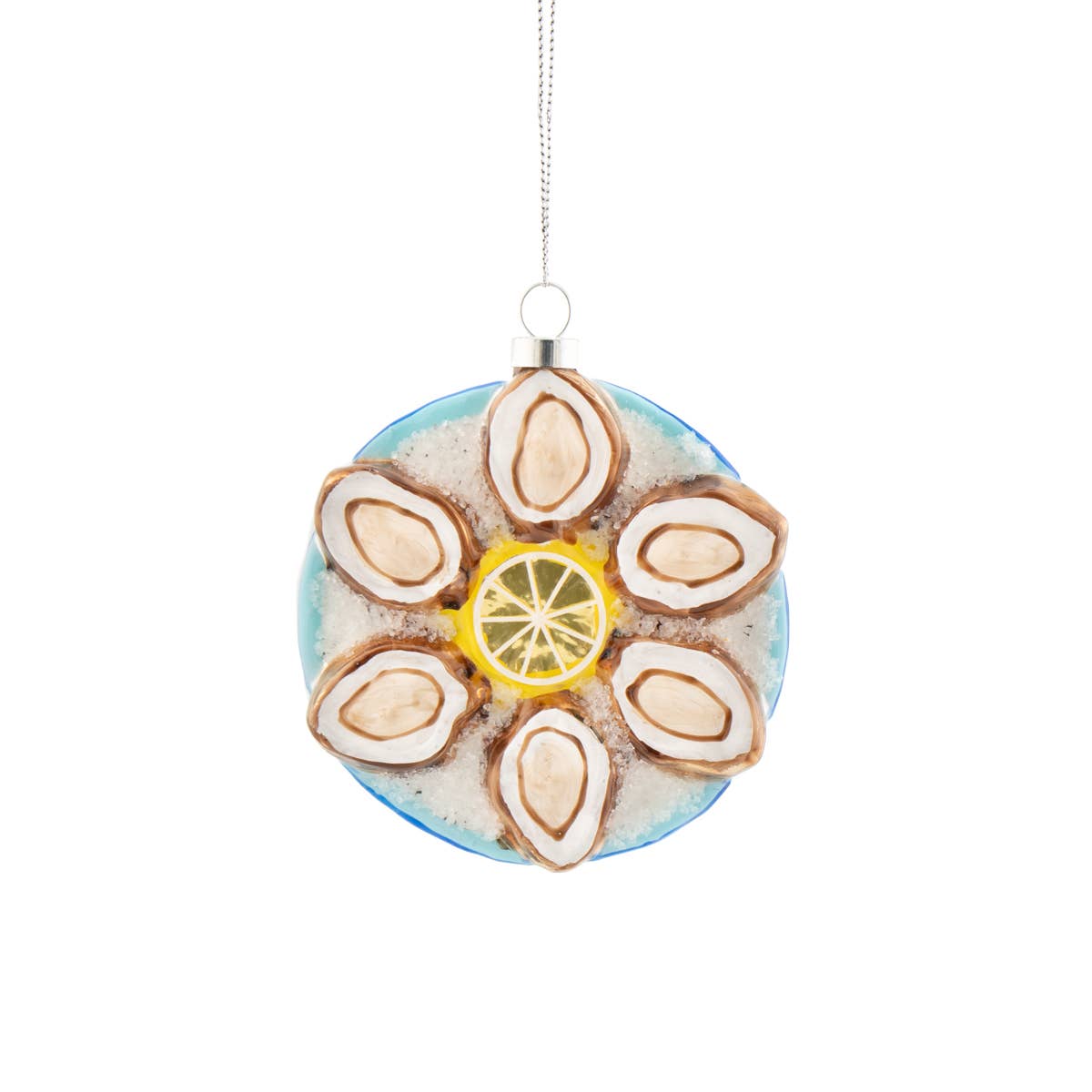 Boule de Noël Assiette d’Huîtres