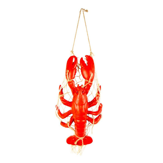 Lobster in a Net Wall Decoration