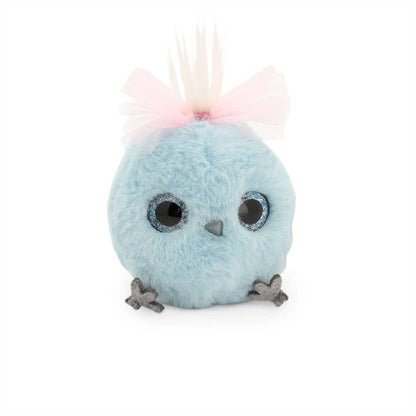 Whozie plush pendant with bow, 8 cm