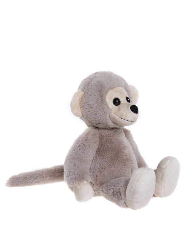 Peluche Bear & Me Singe Coquin Gris Galet