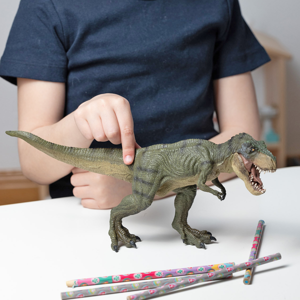 Figurine T-Rex courant vert Papo - dinosaure