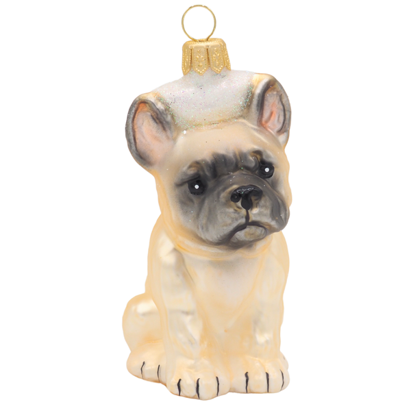 Bulldog kerstbal