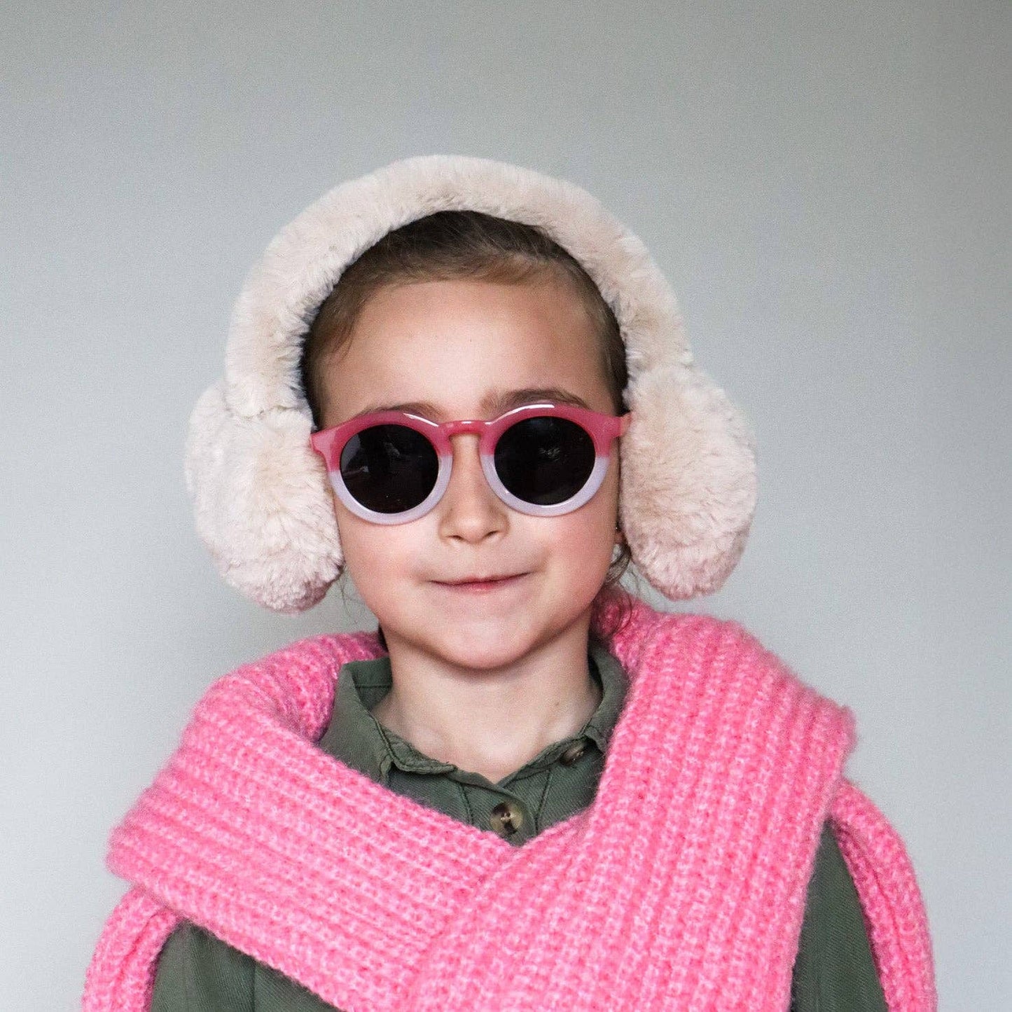 Lunettes de Soleil Enfant - CAT 3 - Bicolore Transparent