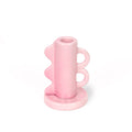 Bougeoir Vintage Rose à Double Anse