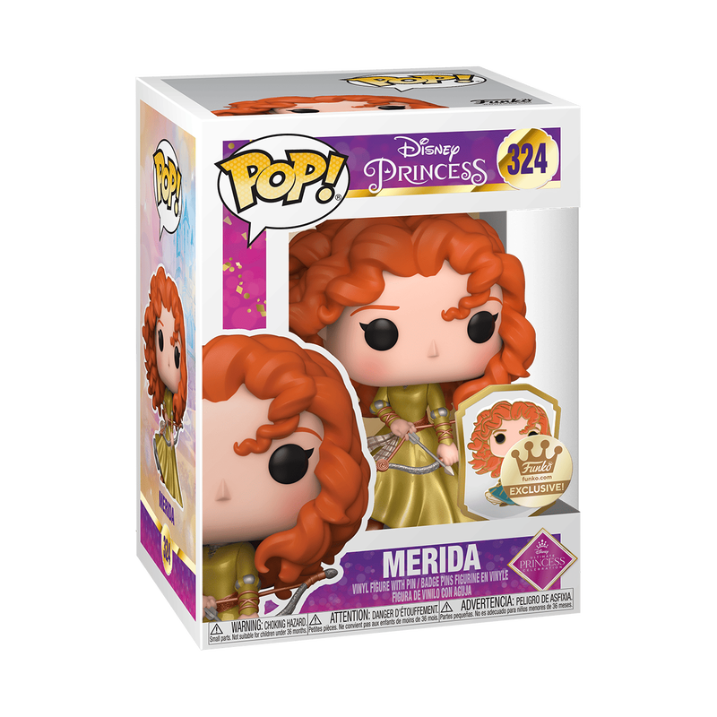 pop merida gold with pin 324