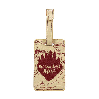 Étiquette à bagage Harry Potter - Carte du Maraudeur