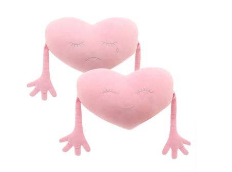 Heart-shaped cushion, 46 cm - 0+