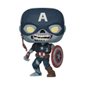 Pop! Zombie Captain America avec Bouclier